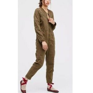Free People Fleetwood Flight Suit Jumpsuit